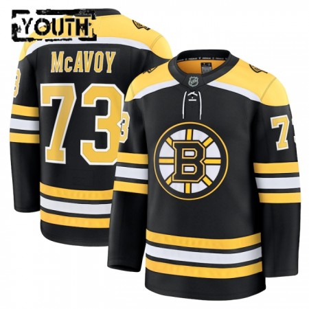 Boston Bruins Trikot Fanatics Premium Charlie McAvoy 2024-25 Schwarz Heim - Kinder Boston Bruins Trikot Fanatics Premium Charlie McAvoy 2024-25 Schwarz Heim - Kinder